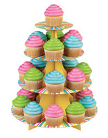Colorful Cupcake Stand