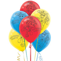 PAW Patrol Printed Latex Balloons (6)