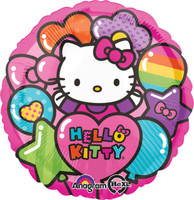Hello Kitty Rainbow Foil Balloon