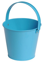Metal Bucket - Turquoise