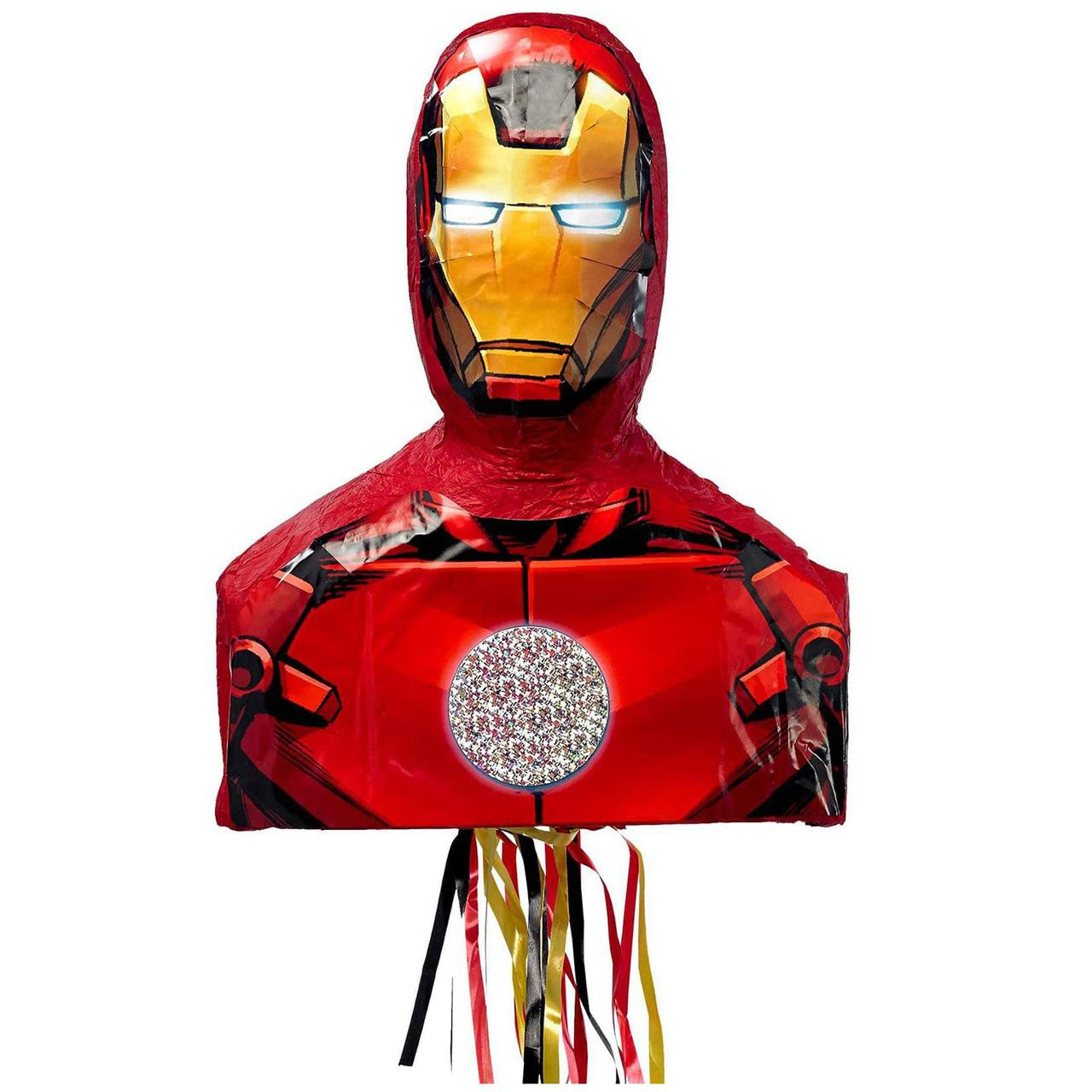 Iron Man 3D Pull-String Pinata - ThePartyWorks