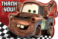 Disney Cars Dream Party Thank You Notes