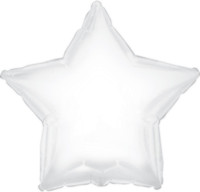 White Star Foil Balloon