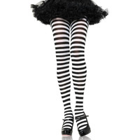 Striped Tights Adult