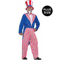 Uncle Sam Adult Plus Costume