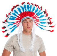 Western Authentic Indian Headdress Adult