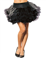 Ursula Petticoat (Black) Adult