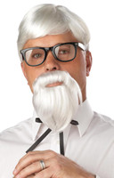 The Colonel Adult Wig and Beard