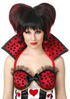 Gothic Queen Of Black Hearts Wig (Adult)