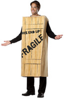 A Christmas Story +AC0- Fragile Wooden Crate Adult Costume