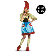 Ms. Gnome Adult Plus Costume