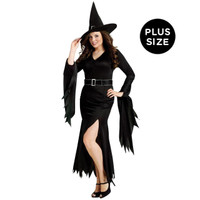 Gothic Witch Adult Plus Costume