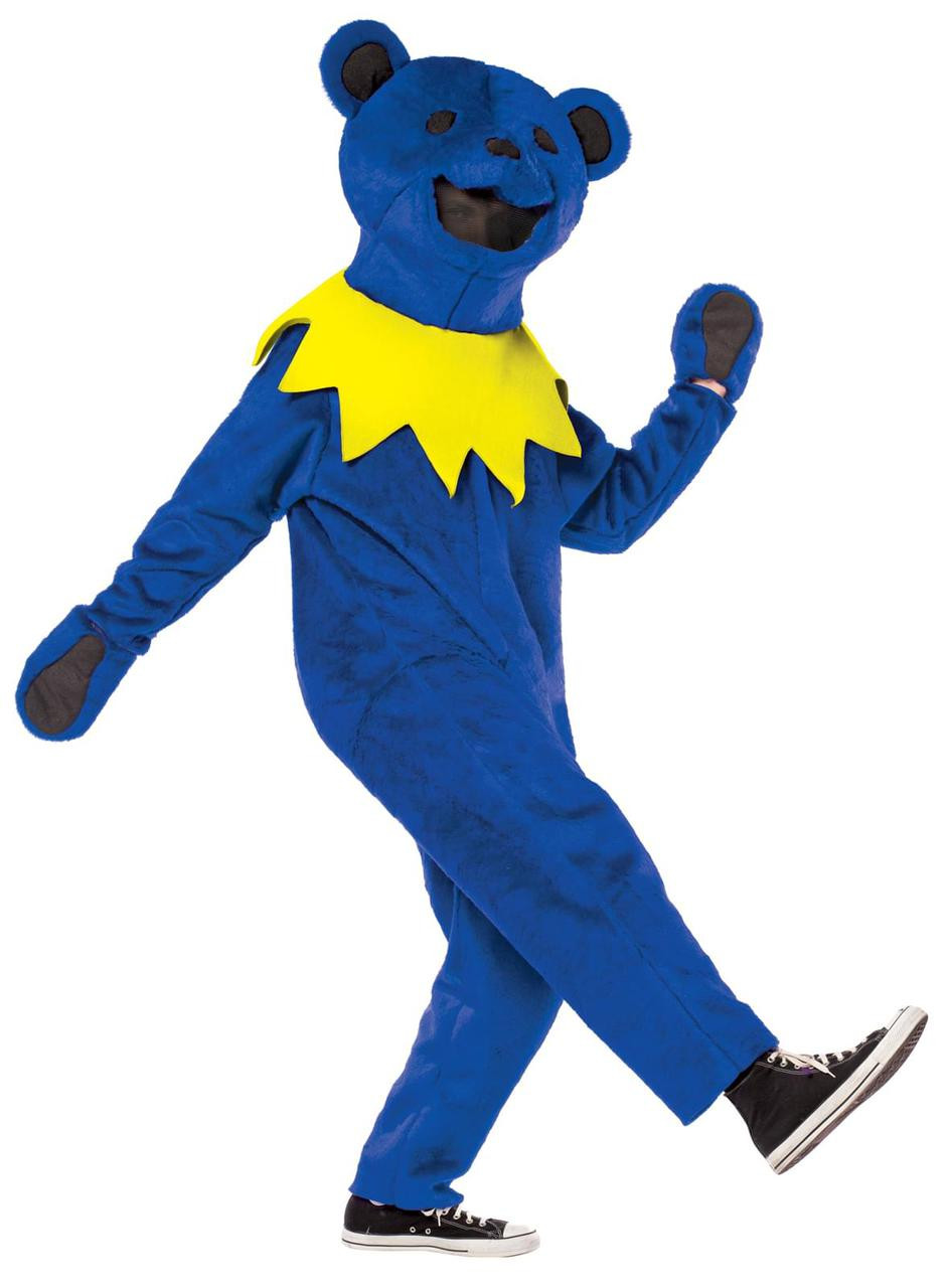 Grateful Dead Blue Dancing Bear Adult Costume - ThePartyWorks