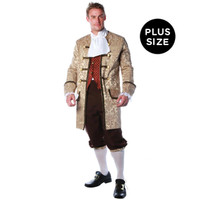 Colonial Man Plus Adult Costume