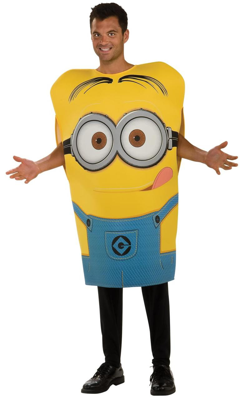 Despicable Me 2 Dave Minion Adult Foam Costume - ThePartyWorks