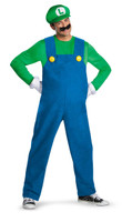 Super Mario Brothers Luigi Adult Costume