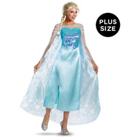 Disney Frozen Elsa Deluxe Adult Plus Costume