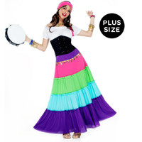 Renaissance Gypsy Plus Size Adult Costume