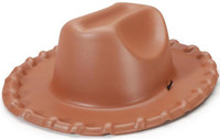 Foam Cowboy Hat Brown