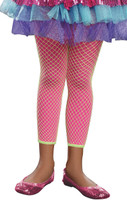 Hot Pink & Lime Green Kids Leggings