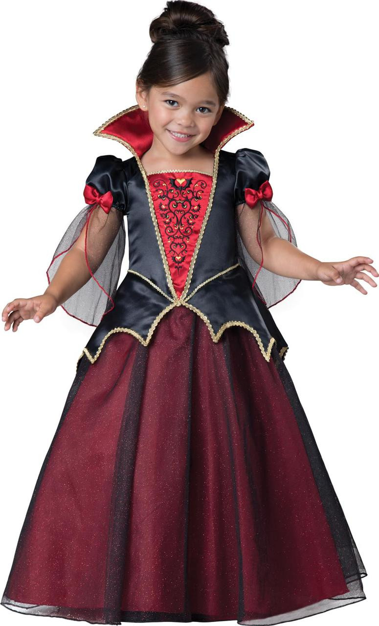 Mädchen-Kostüm Rose Vampiress – Nachhaltig & Wiederverwendbar Aus Recycelten Materialien