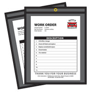 Shop Ticket Holders, Stitched, One Side Clear (25 Count)