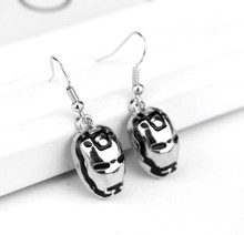 Silver Plated MARVEL Iron Man Drop Earrings
