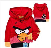 New Angry Birds Boy/Girls Red Jacket with Hood - Size 1/2