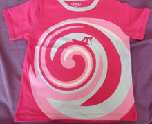NEW Girls Pink Deezo Waves T-shirt - Size 4