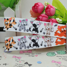 1 Metre CAT/KITTEN Grossgrain 22mm Ribbon - FREE POST