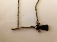 Harry Potter Firebolt Broomstick Necklace