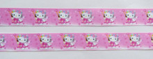 1 Metre HELLO KITTY FAIRY Grossgrain 22mm Ribbon