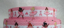 1 Metre BALLERINA Grossgrain 22mm Ribbon - FREE POST