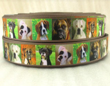 1 Metre DOG/PUPPY Grossgrain 22mm Ribbon - FREE POST
