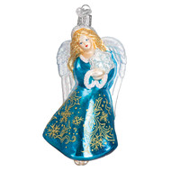 Old World Glistening Snowflake Angel Ornament  Available for Pre-Order