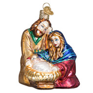 Old World Holy Family Ornament