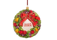 Huras Family 2022 Fruit Wreath Ornament  Available for Pre-Order