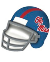 Nora Fleming Ole Miss Helmet Mini  Available for Pre-Order   Expected Mid November