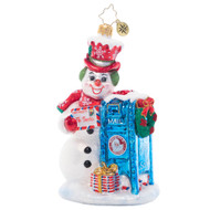 Radko Frosty Letter Delivery Ornament