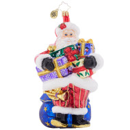 Radko Carrying Christmas Ornament