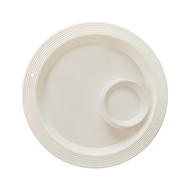 New! Nora Fleming Pinstripes Melamine Chip and Dip Server  