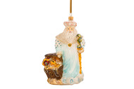 Huras Family Neptune Santa's Treasure Chest Ornament
