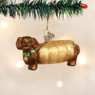 Old World Wiener Dog Ornament  Arriving Late Summer