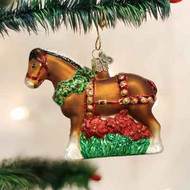 Old World Holiday Clydesdale Ornament  Arriving Late Summer