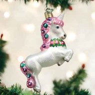 Old World Prancing Unicorn Ornament  Arriving Late Summer
