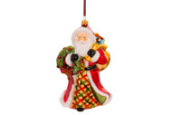 Huras Family Holiday Cheer Santa Ornament   Available for Pre-Order