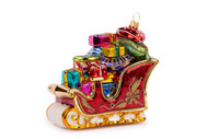 Huras Family Fanciful Sleigh Ornament   Available for Pre-Order