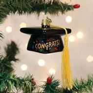 Old World Graduation Cap Ornament 