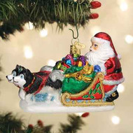 Old World Santa's Dog Sled Ornament Arriving Late Summer
