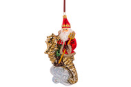 Huras Family Santa And His Seahorse Ornament  Available for Pre-Order